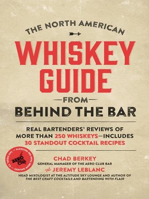 cover image of The North American Whiskey Guide from Behind the Bar